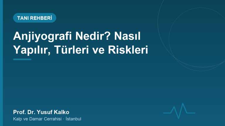 Anjiyografi Nedir?