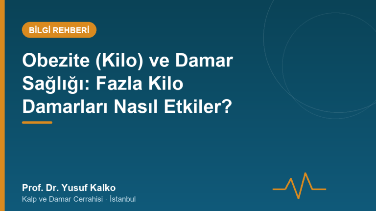 Obezite ve Damar Sağlığı