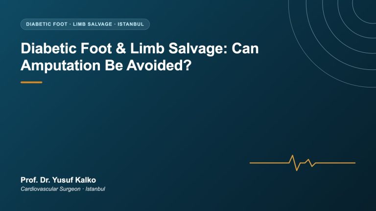 Diabetic Foot and Limb Salvage: Can Amputation Be Avoided?
