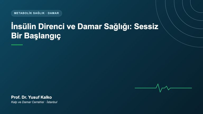 İnsülin Direnci ve Damar Sağlığı