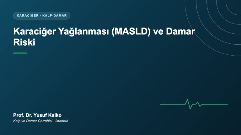 Karaciğer Yağlanması (MASLD)