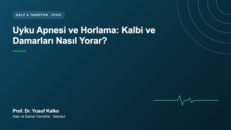 Uyku Apnesi ve Horlama