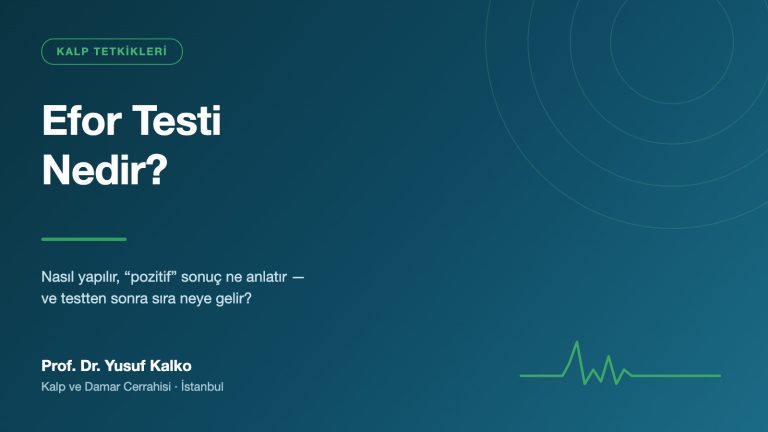 Efor Testi (Treadmill) Nedir?